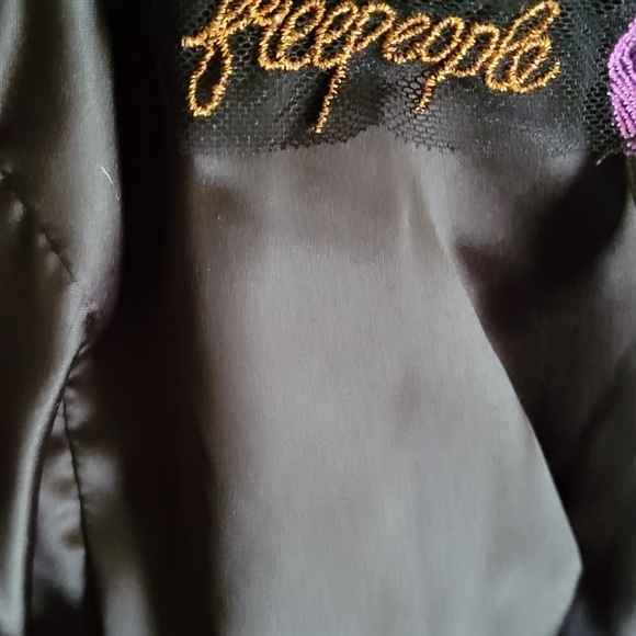 FREE PEOPLE Twist and Shout Black Mini Dress - Picture 10 of 13